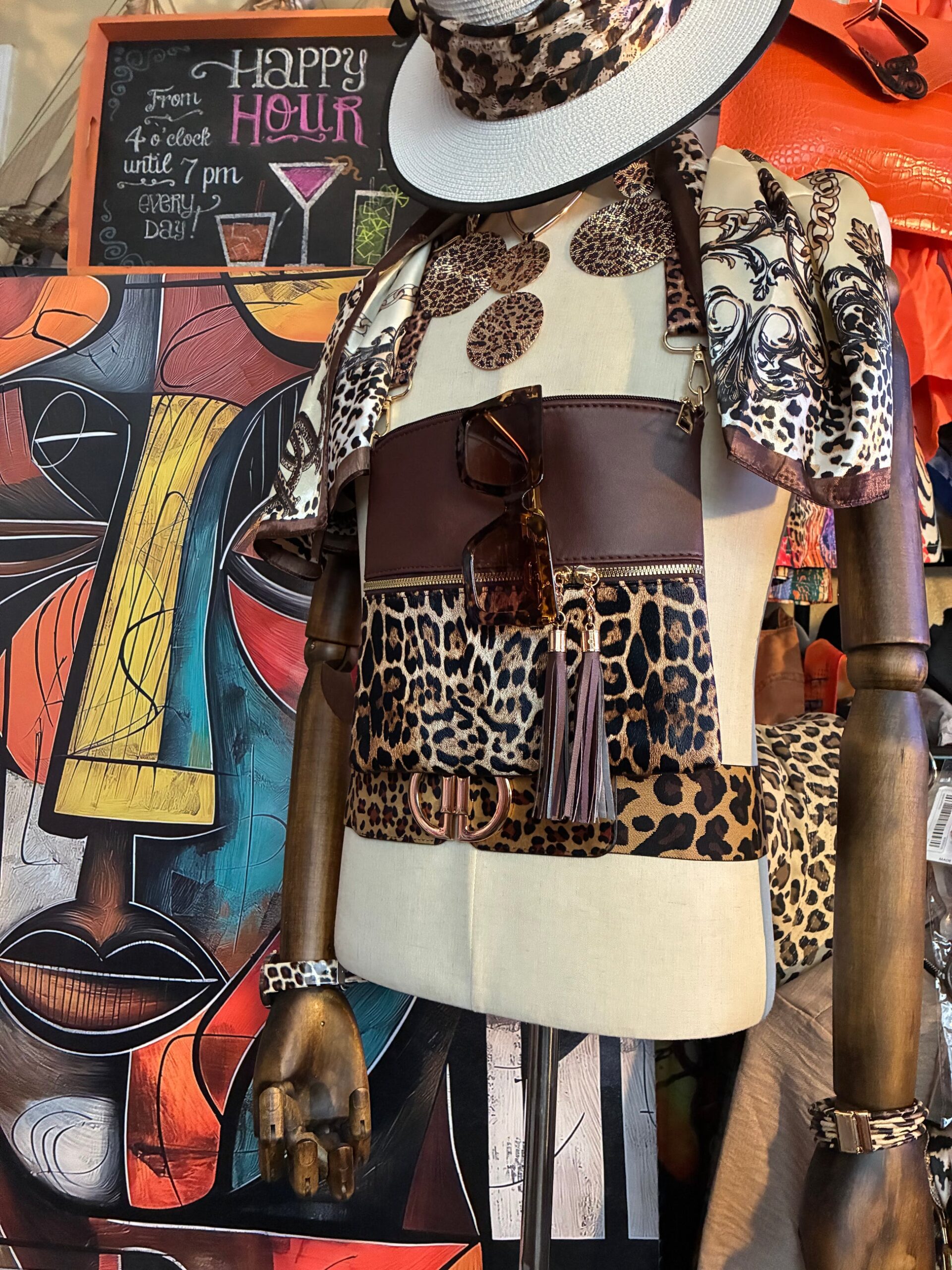 Leopard In Style Summer Combo Set
